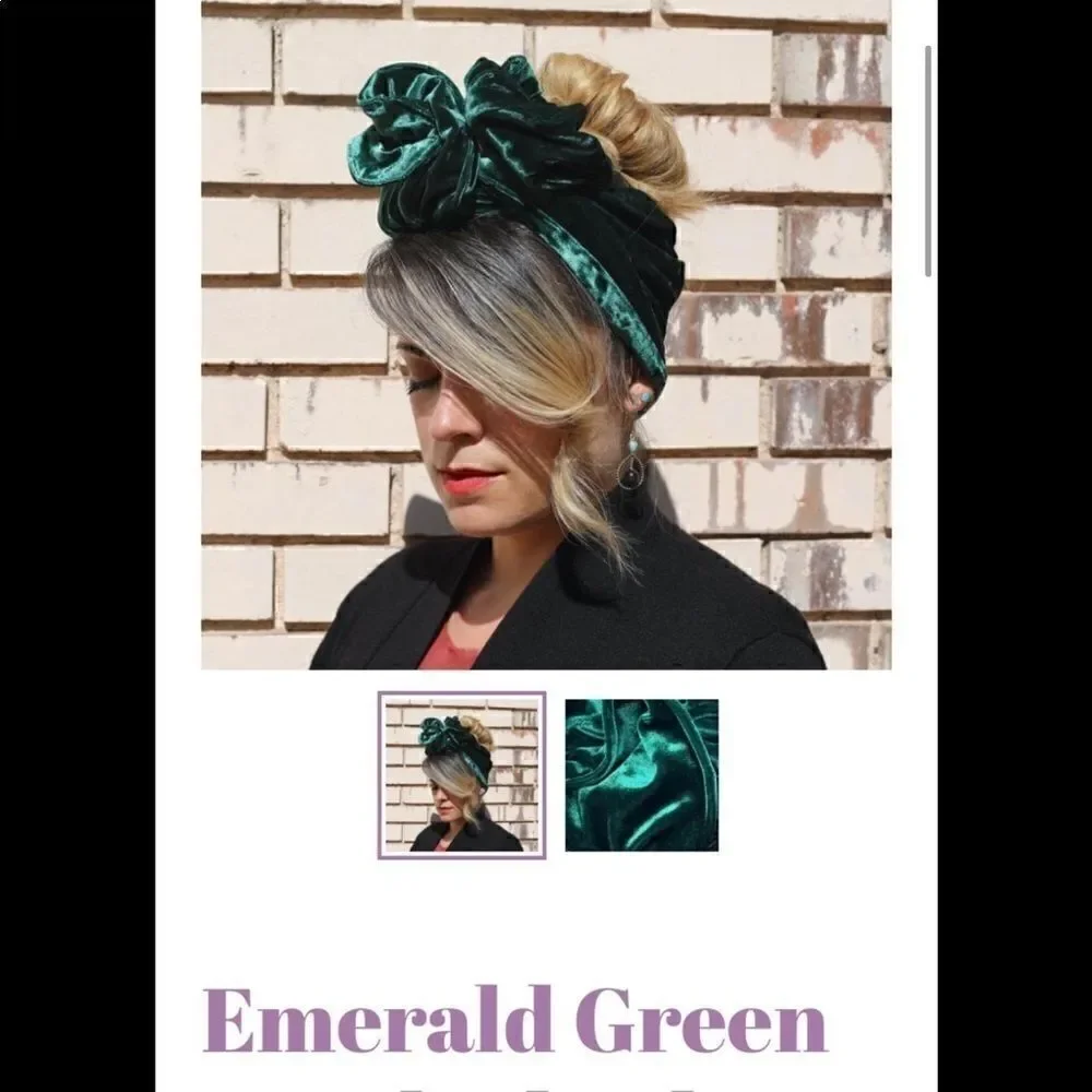 Head wraps and turquoise artisan jewelry